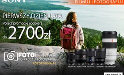 Pierwszy dzień lata z Sony w sklepie Fotoforma Pierwszy dzień lata z Sony w sklepie Fotoforma