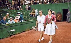 Pokolorowane zdjęcia z Wimbledonu Pokolorowane zdjęcia z Wimbledonu