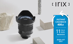Irix 11 mm f/4 Blackstone - promocja Irix 11 mm f/4 Blackstone - promocja