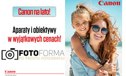 Letnie promocj� na produkty Canon w sklepie Fotoforma.pl