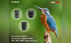 Promocja na obiektywy Canon w sklepie AB Foto
