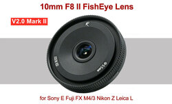 Rockstar 10 mm f/8 Fisheye II