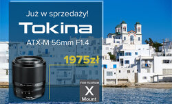 Tokina ATX-M 56 mm f/1.4 X w polskiej dystrybucji