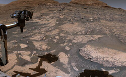 Panorama g�ry Aeolis Mons