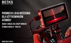 Promocja Atomos w sklepie BEiKS