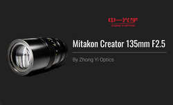 Mitakon Creator 135 mm f/2.5