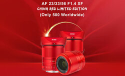 Czerwone obiektywy Viltrox Czerwone obiektywy Viltrox