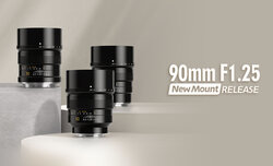 TTartisan 90 mm f/1.25 - nowe mocowania TTartisan 90 mm f/1.25 - nowe mocowania