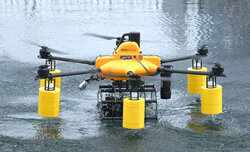 Latająco-pływający dron od QYSEA i KDDI Latająco-pływający dron od QYSEA i KDDI