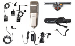 Comica - mikrofony do różnych zastosowań Comica - mikrofony do różnych zastosowań