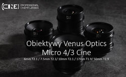 Nowe obiektywy Venus Optics