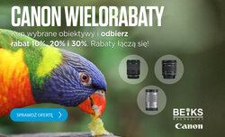 Promocje Canon w sklepie BEiKS