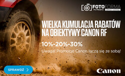 Kumulacja promocji Canon w Fotoforma