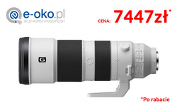 Sony FE 200-600 mm f/5.6-6.3 - promocja w e-oko.pl