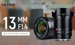 Viltrox AF 13 mm f/1.4 z nowymi mocowaniami