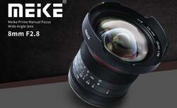 Meike 8 mm f/2.8