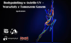 Bodypainting w wietle UV - warsztaty fotograficzne