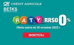 Raty 20x0 procent przy zakupach w BEiKS