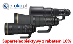 Promocja na teleobiektywy w e-oko