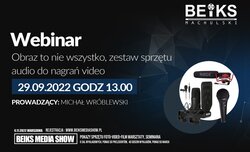 BEiKS zaprasza na webinar o sprzcie audio