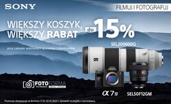 Wikszy koszyk, wikszy rabat - promocja Sony w sklepie Fotoforma