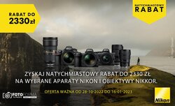 Zimowy rabat natychmiastowy Nikon w Fotoforma.pl