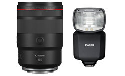 Canon RF 135 mm f/1.8L IS USM i nowa lampa byskowa