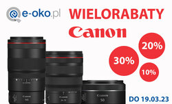 Wielorabaty Canon w e-oko.pl