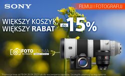 Wikszy koszyk, wikszy rabat - promocja Sony w sklepie Fotoforma