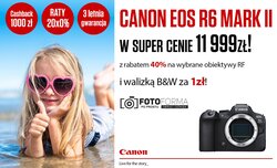 Kumulacja promocji Canon w sklepie Fotoforma.pl