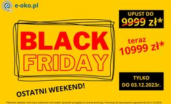Ostatni weekend Black Friday w e-oko