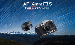 TTartisan AF 14 mm f/3.5 z nowym mocowaniem