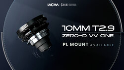 Laowa 10 mm T2.9 VV Cine z mocowaniem PL