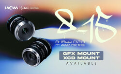 Laowa 8-15 mm f/2.8 FF Zoom Fisheye – nowe mocowania