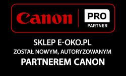 Sklep e-oko zosta autoryzowanym partnerem Canon