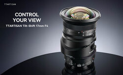 TTArtisan 17 mm f/4 Tilt-Shift ASPH