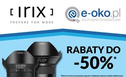 Promocja na obiektywy Irix w e-oko.pl 
