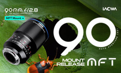 Venus Optics Laowa 90 mm f/2.8 Macro 2x z nowym mocowaniem Venus Optics Laowa 90 mm f/2.8 Macro 2x z nowym mocowaniem