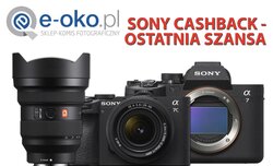 Ostatnie dni Sony Cashback w e-oko.pl Ostatnie dni Sony Cashback w e-oko.pl