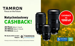 Wiosenny cashback Tamron