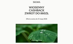 Wiosenny cashback Sigma