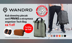 Trwa promocja na plecaki Wandrd