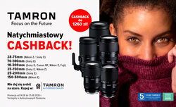Ostatni tydzie� promocji Tamron Cashback