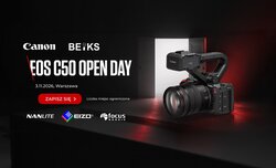 Canon EOS C50 - warsztaty w BEiKS