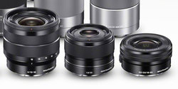 Trzy nowe obiektywy dla aparatw Sony NEX