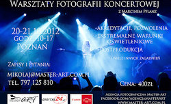 Warsztaty fotografii koncertowej z Marcinem Pflanz