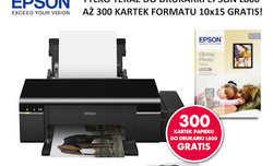 300 arkuszy papieru Epson Glossy Photo Paper gratis 