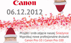 Mikoajki z firm Canon w sklepie ProClub