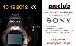 Dzie Otwarty z Sony Alpha A99
