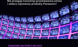 Panasonic CES 2013 - na ywo online